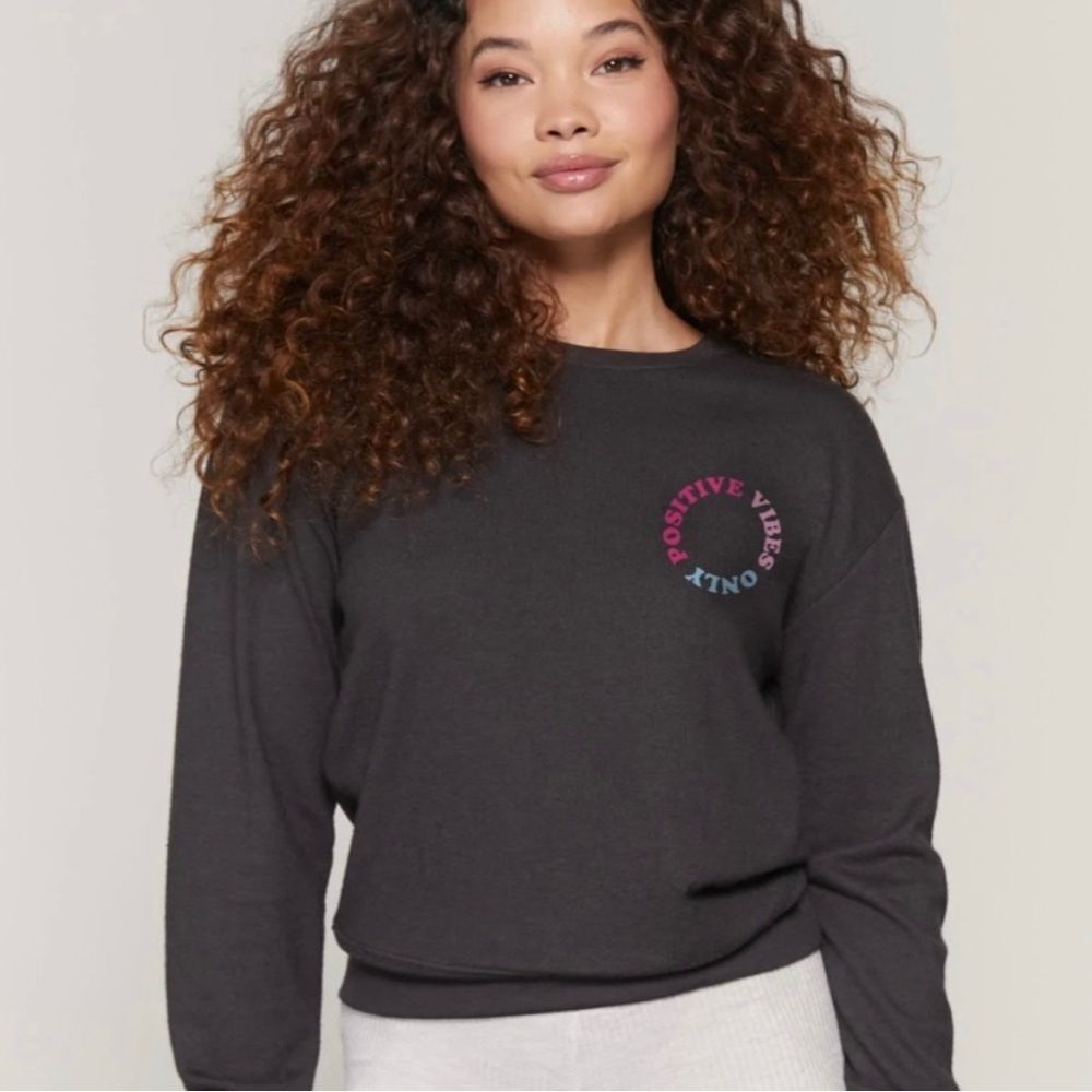 Spiritual Gangster positive vibes Long Sleeve Top sweatshirt XS